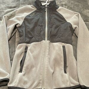 5.11 fleece zip up jacket